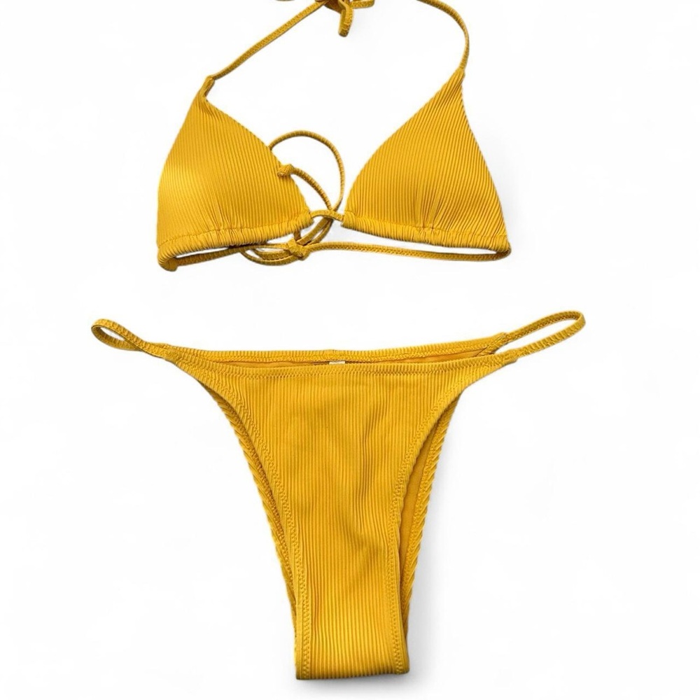 White Fox Boutique Yellow Bikini